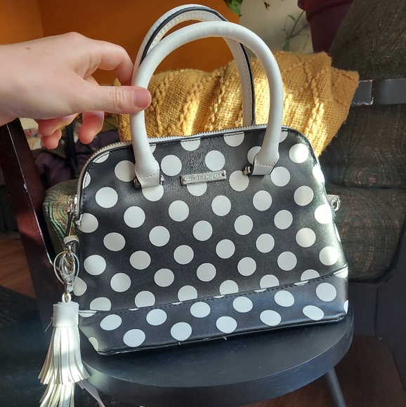 Madden Girl Polka Dot Crossbody Bag - Picture 2 of 4